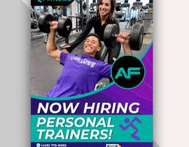 #168 cho Professional &quot;Now Hiring Personal Trainers&quot; Signage (1-Sided) - Urgent! bởi alakram420