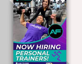 #169 untuk Professional &quot;Now Hiring Personal Trainers&quot; Signage (1-Sided) - Urgent! oleh alakram420