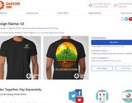 #151 cho Design some shirts with company logo bởi rokonahamed