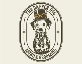 loneshark102 tarafından The Dapper Dog Grooming Logo için no 81