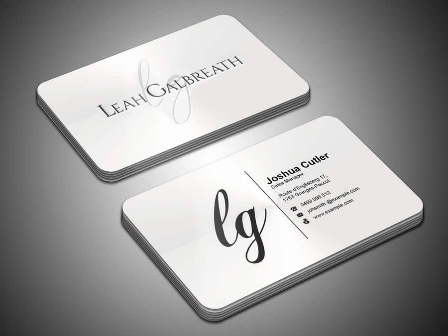 Contest Entry #19 for                                                 LG Event Business Card
                                            