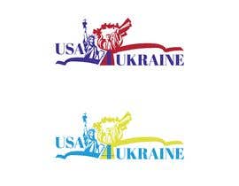 #148 for Create a logo for USA 4 UKRAINE non-profit organization by LiberteTete