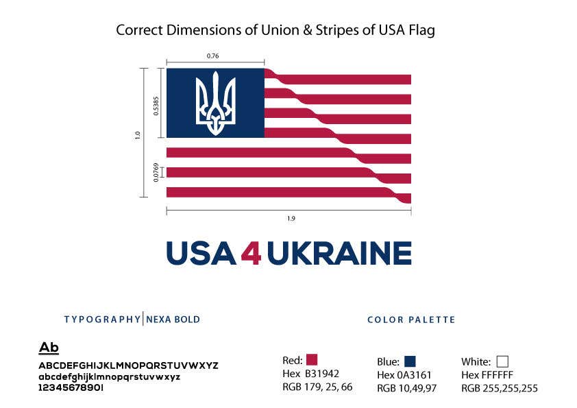 
                                                                                                                        Konkurrenceindlæg #                                            221
                                         for                                             Create a logo for USA 4 UKRAINE non-profit organization
                                        