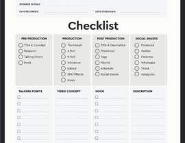 #20 para Design a notepad planner por GustavoBeltranF