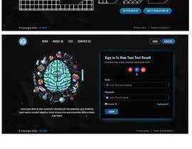 #88 cho Design nice user interface for an IQ test website bởi mjmarazbd