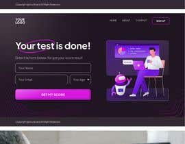 #90 untuk Design nice user interface for an IQ test website oleh rijkimuhammadf