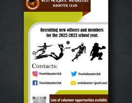 #40 for Booster Club Recruitment flyer by Fillio1