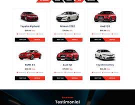 Nro 17 kilpailuun Build a marketing website for Car Rentals käyttäjältä mjmarazbd