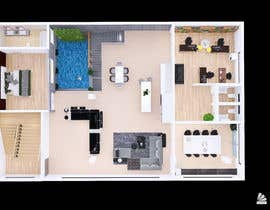 Shuhadh tarafından Create 3d house 2 floors için no 65