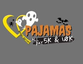 #28 cho Halloween Themed 5K/10K Pajama Race Logo bởi synajwajamalij