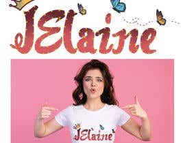 Nro 35 kilpailuun &quot;JElaine&quot; Remake a similar design using the name JElaine käyttäjältä romanArts