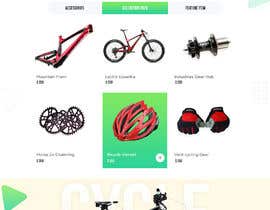 Nro 38 kilpailuun Build me a website for bike &amp; accessories sales käyttäjältä Kashannisar11