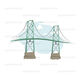 Kilpailutyön #139 pienoiskuva kilpailussa                                                     Funny illustration of a bridge
                                                