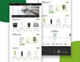 Nro 31 kilpailuun New design for home page of Ecommerce website käyttäjältä Creativeboione