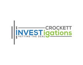 #1521 para Logo for Crockett Investigations por SYEEDUDDIN