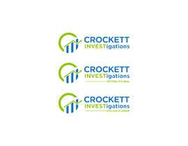 #1595 para Logo for Crockett Investigations por shakiladobe