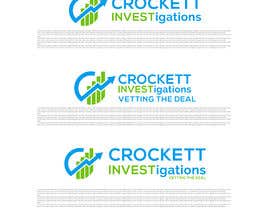 nº 1572 pour Logo for Crockett Investigations par mdamjadhossain13 