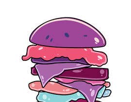 #52 para Copy and slightly refine burger illustration in Illustrator por Tonmoykubi