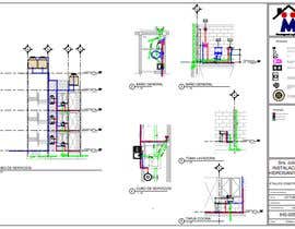 Nro 4 kilpailuun Detailed Architectural Plan käyttäjältä cesar17moralesve