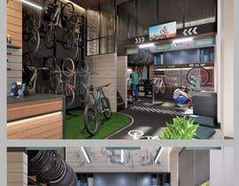 #106 для Interior design for a small bike workshop от faisolfuady