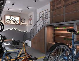 Nro 27 kilpailuun Interior design for a small bike workshop käyttäjältä ialikisi