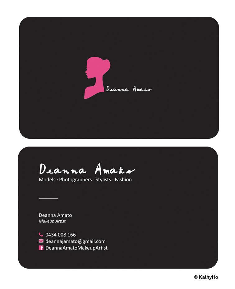 Konkurrenceindlæg #21 for                                                 Design some Business Cards for Makeup Artist
                                            