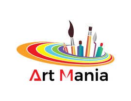 #133 untuk Logo for a drawing &amp; painting school named Art Mania oleh riyadbepari96