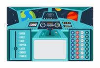 Bài tham dự #11 về Graphic Design cho cuộc thi Create a 2D image of a spaceship cockpit