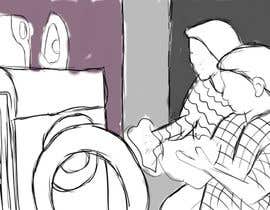 shorifirfan tarafından Sketch a parent child laundry scene için no 12