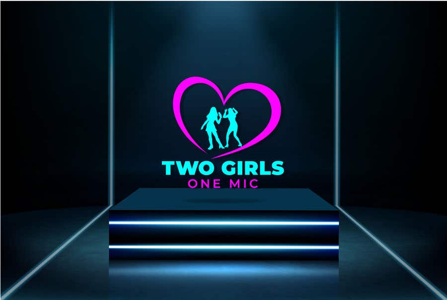 Participación en el concurso Nro.286 para                                                 Two Girls - One Mic
                                            