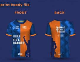 #46 for Cycling jersey design (fundraising event) af HussnainMuneer