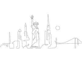 #101 для Line art work for City Skyline от MeghaSharma07
