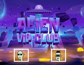 Nro 37 kilpailuun Create a Banner new logo for &quot; Alien Vip Club &quot; Collection NFT käyttäjältä shiplu22
