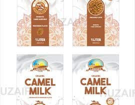 #167 para bottle label design for a cultured milk based product por HuzaifaSaith