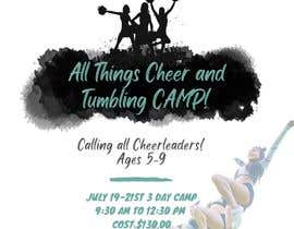 #21 for Flier for a Cheer and Tumbling Camp af bettyvergara03