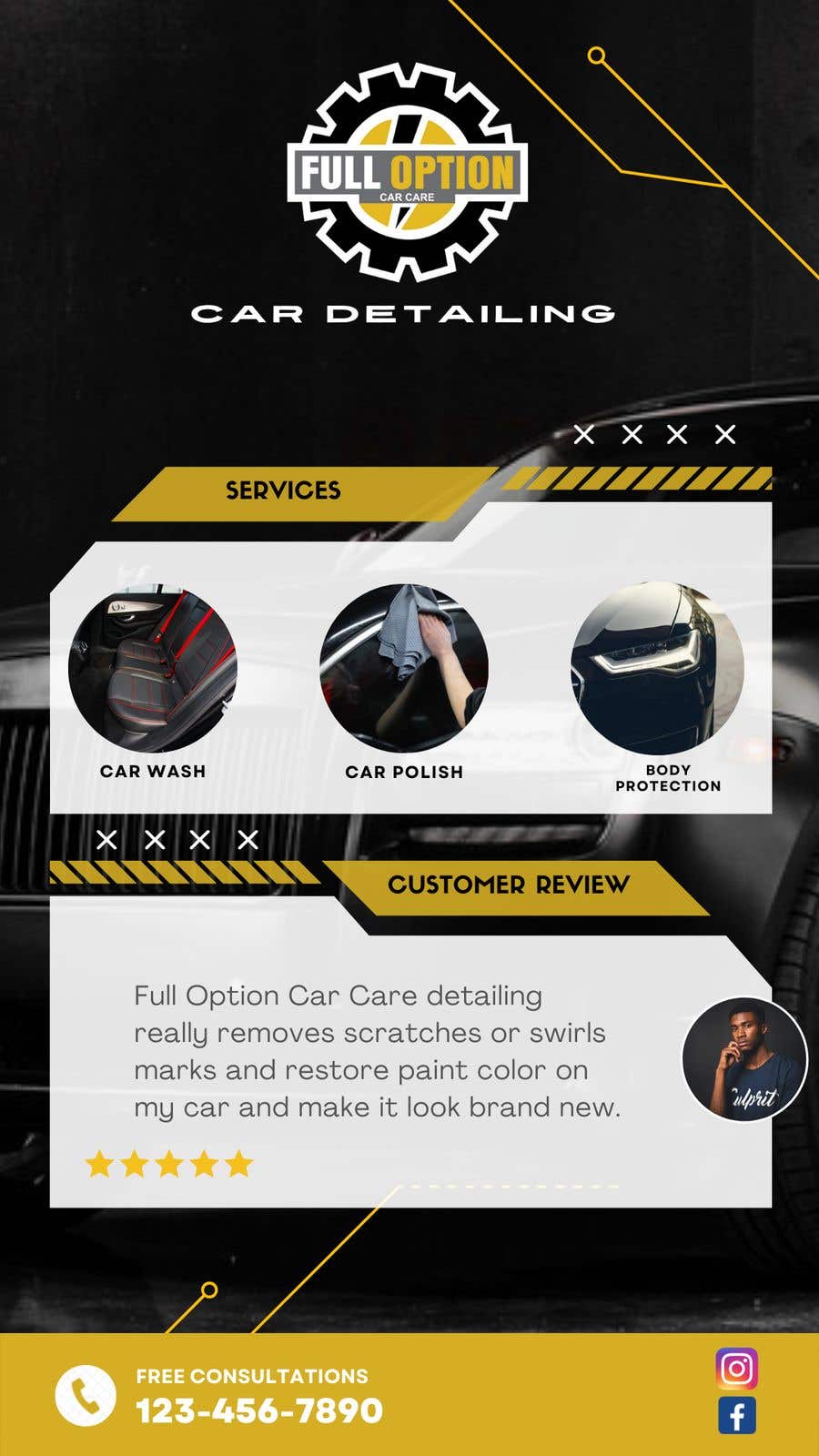 
                                                                                                                        Proposition n°                                            2
                                         du concours                                             Looking for designer to create a modern menu/list for Car detailing services
                                        