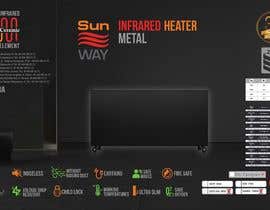 #77 cho Packaging design for infrared heaters (domestic appliance) bởi designwithshrey