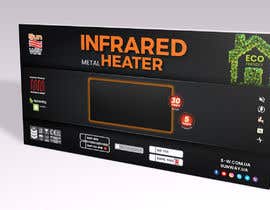 #88 untuk Packaging design for infrared heaters (domestic appliance) oleh aatir2