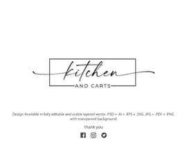 #182 для Kitchen and Carts logo від mdfaridulislam54