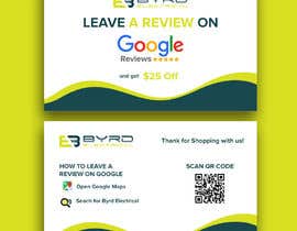 #7 para Design a Google Review Post card por sandymanme