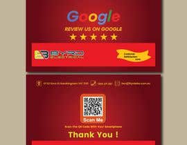 #128 para Design a Google Review Post card por ismaildesigner3