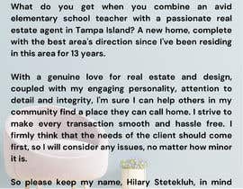 #29 for Real Estate biography by nurshahilamajid