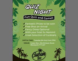 #28 for Tropical Quiz Night Poster af Jony2200