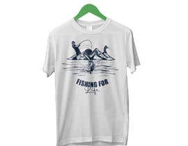 #235 for Outdoor fishing / camping T shirt design. by JAHANARAAKTER10
