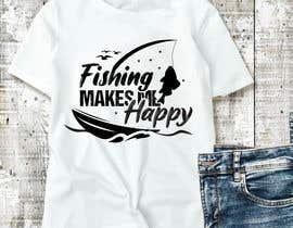 #245 for Outdoor fishing / camping T shirt design. by fardindesigner