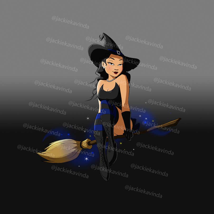Contest Entry #77 for                                                 Need a Sexy Witch Cartoon Character
                                            