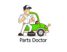 #69 untuk Logo Wanted Automotive Car Parts Sector Cartoon Icon Style Logo White &amp; Green Theme oleh aohmeq
