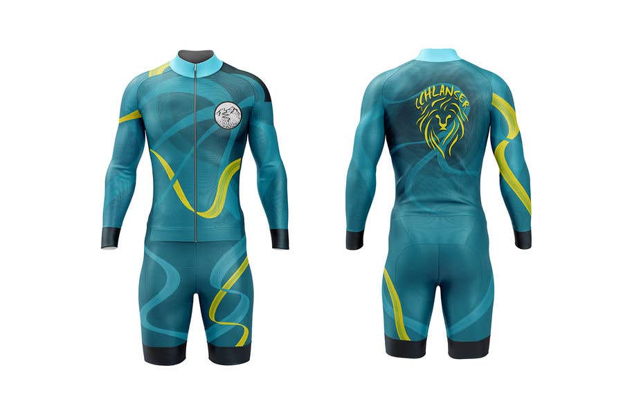 Proposition n°17 du concours                                                 Triathlon race suit design
                                            