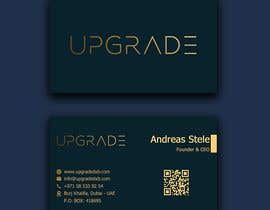#253 for Business Card for my new Company UPGRADE by mustafaabueisha