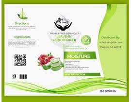 #117 for 6x4.5 Product design shampoo label by asifzainab550